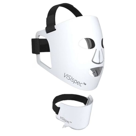Solaris Laboratories NY VISIspec LED Facial Mask & Neck Mask 4 Color Therapy - Picture 1 of 12